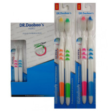 Зубна щітка №834 дор. 2шт на листі 00972