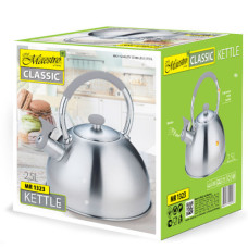 MR-1323 Чайник мет.Maestro 2,5 л