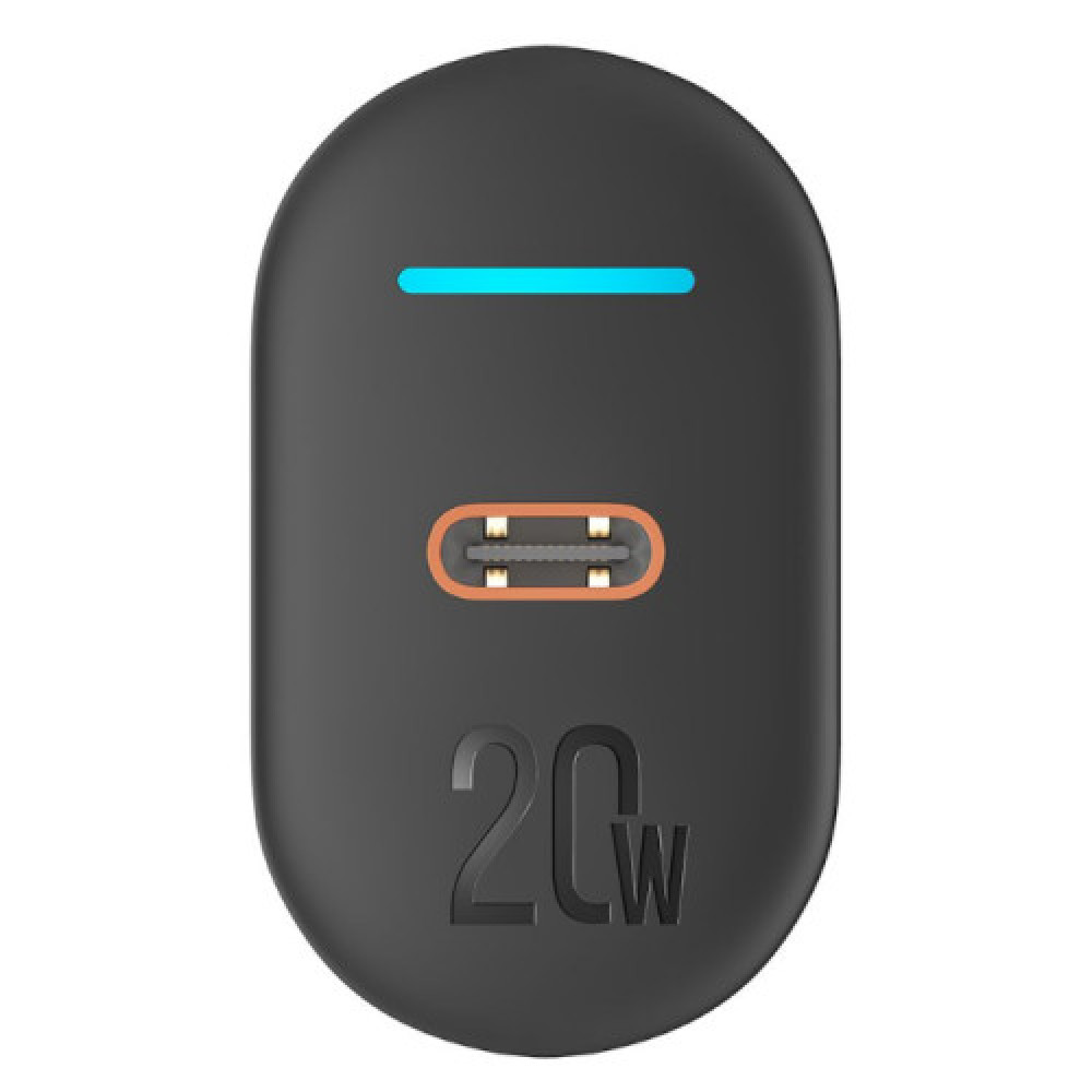 Мережевий зарядний пристрій Yoki Led Series YK-20PD 20W (Чорний)