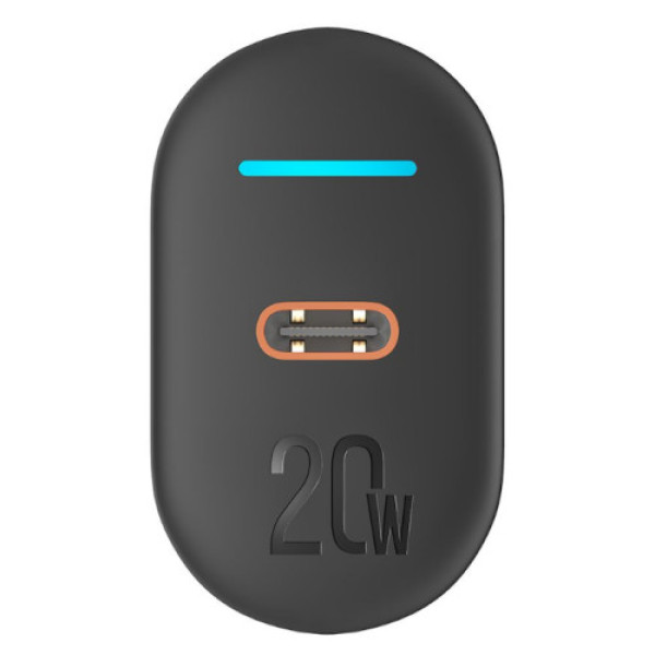 Мережевий зарядний пристрій Yoki Led Series YK-20PD 20W (Чорний)