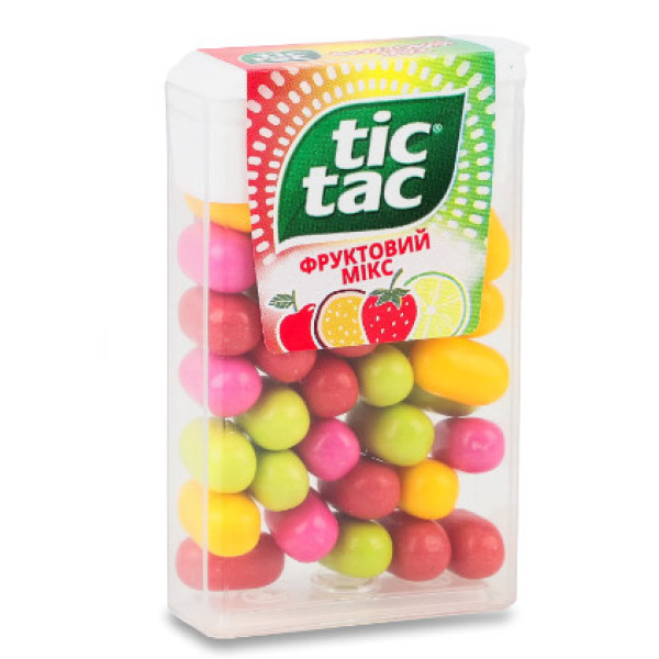 Драже Tic Tac mix 1шт