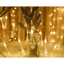 Гірлянда 280 LED Штора Крапля 3*1м Теплий білий (8238)