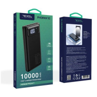 Універсальна Мобільна Батарея Power Bank Ridea RP-D10L Phoenix10 10W digital display + lamp 10000 mA