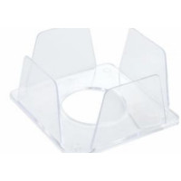 Бокс для паперу  9*9*4,5 димчатий КіП