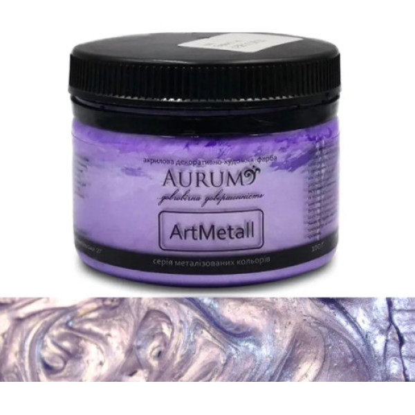 Фарба акрилова дек. Aurum 100г Бузкова