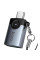 Перехідник Hoco UA46C Type-C male to USB female USB3.0 (Сірий)