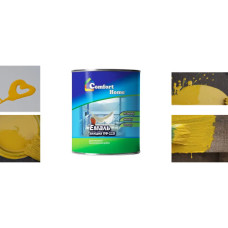 Емаль ПФ 115 Комфорт жовтий 0.9 кг