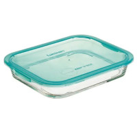Q8396 Ємність для харчів прямокутна з кришкою 1500мл «Luminarc» Keep'n'Box Lagoon