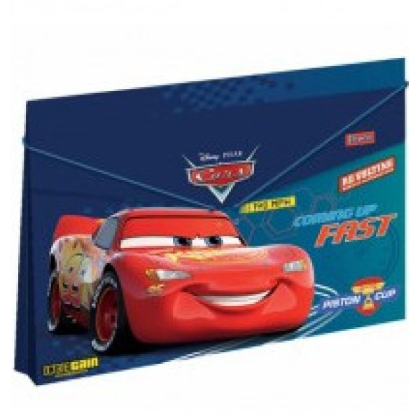 Папка 1Вересня пласт. на резинці 38*25см "Cars"