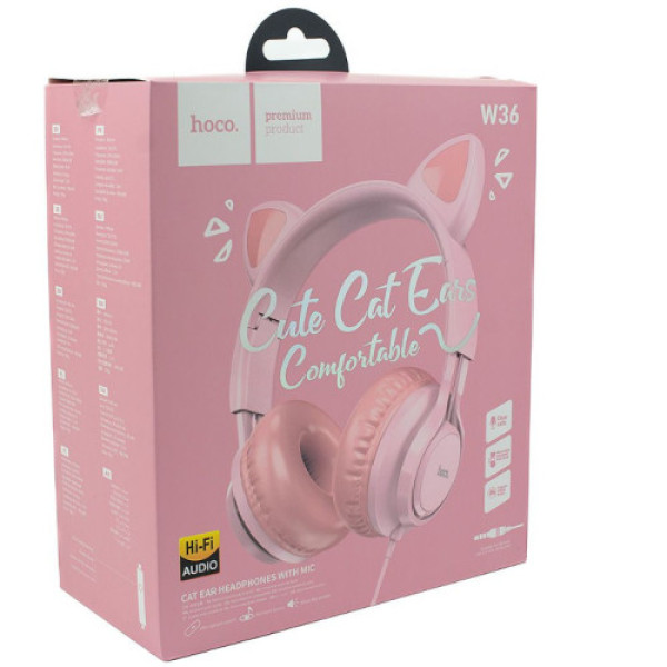 Навушники Hoco W36 (Блакитний)