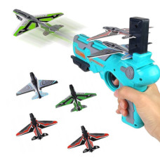 Дитячий Пістолет катапульта з літаючими ЛІТАКАМИ Air Battle (48)