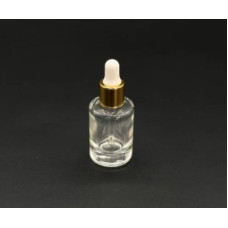 Скляні пляшечки з піпеткою 52х27мм