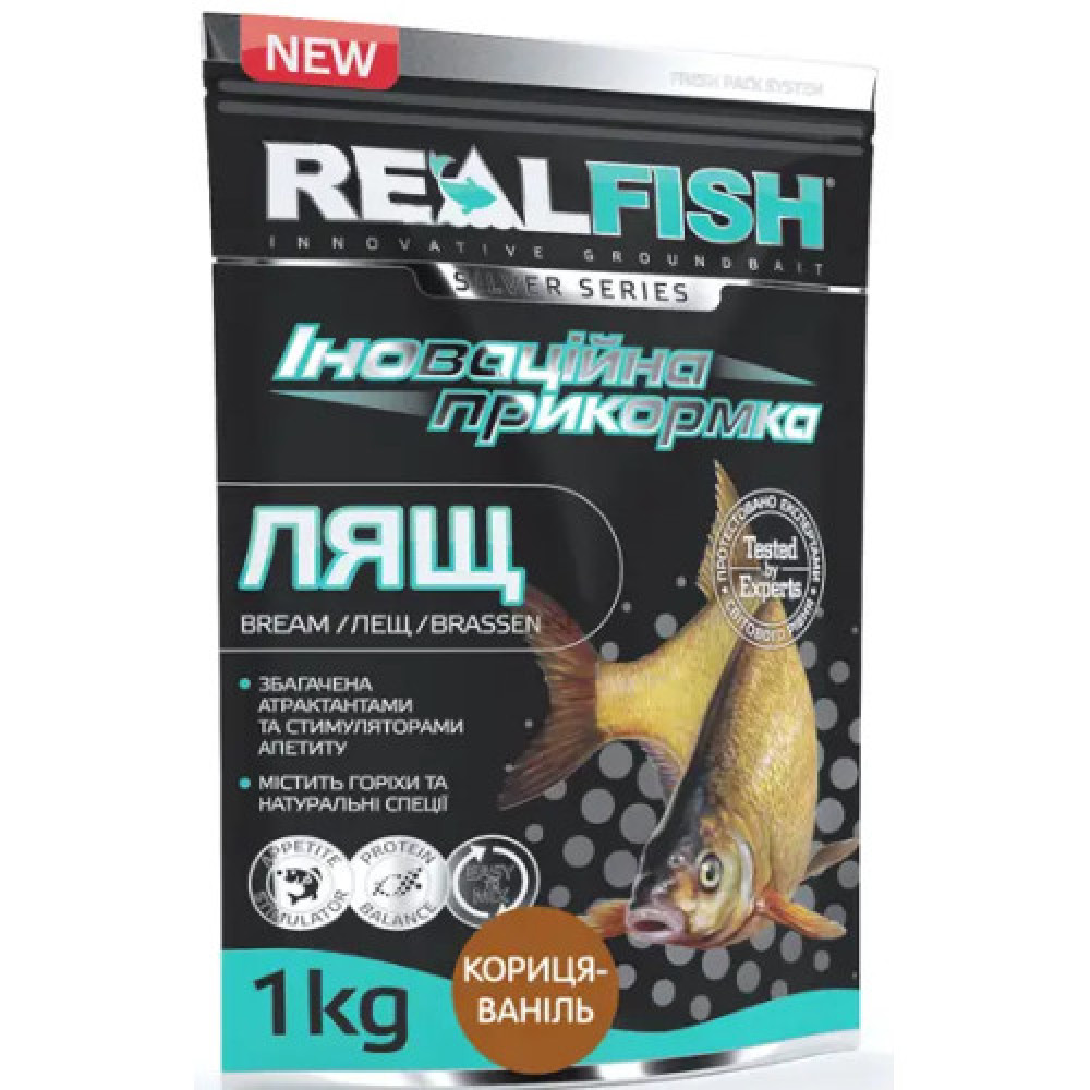 RealFish Лящ Кориця Ваніль 1кг