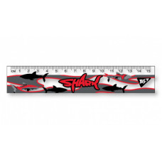 Лінійка 15см YES Shark