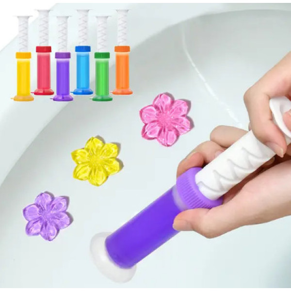 Dr.DEVIL 3 in 1 WC Point Block Polar aqua 45ml 6+1/Туалетний точковий блок Полярна вода/10