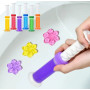 Dr.DEVIL 3 in 1 WC Point Block Polar aqua 45ml 6+1/Туалетний точковий блок Полярна вода/10
