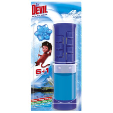 Dr.DEVIL 3 in 1 WC Point Block Polar aqua 45ml 6+1/Туалетний точковий блок Полярна вода/10