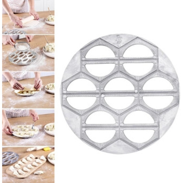 Форма для ліпки вареників алюмінієва