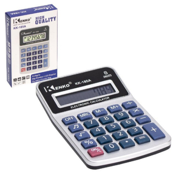 Калькулятор KK-185А 12х8х3 см