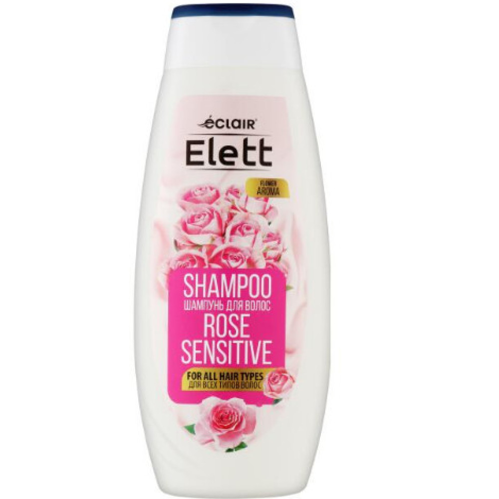 Шампунь Elett Rose Sensitive Для всіх типів волосся 380мл (арт.)